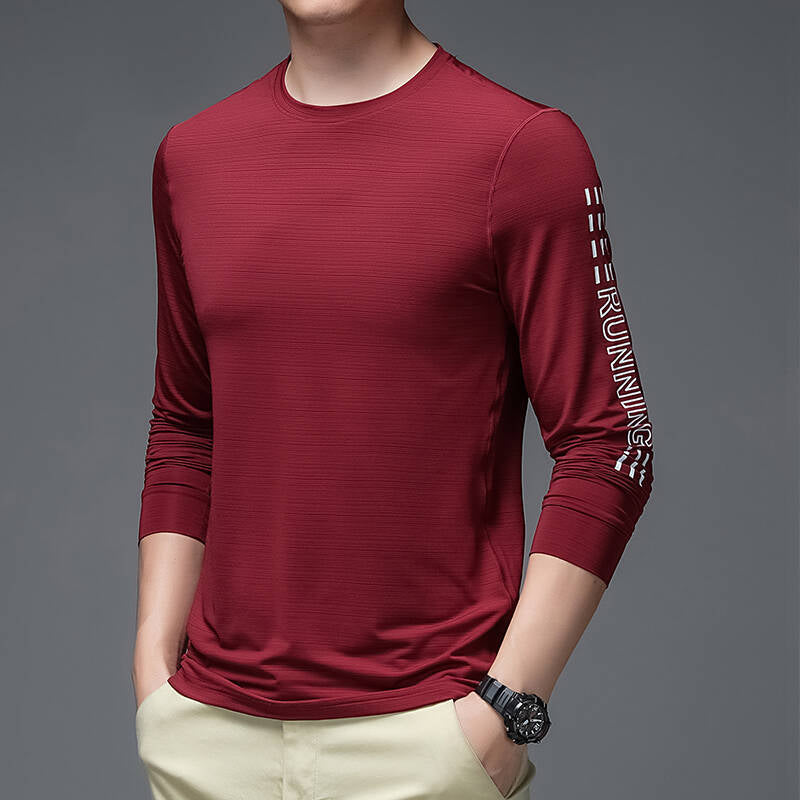 Herren Sportliches Funktionsshirt mit innovativer Textur Echoarchiv
