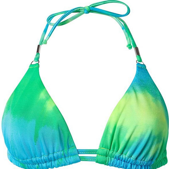 Damen Triangel-Bikini mit trendigem Farbverlauf und schmalen Trägern Echo Archiv