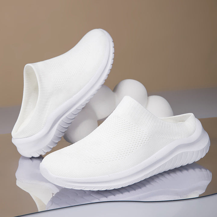 Damen nan Slip-On-Stricktrainer mit sockenhaftem Schaft und ergonomischer Dämpfungssohle Echo Archiv