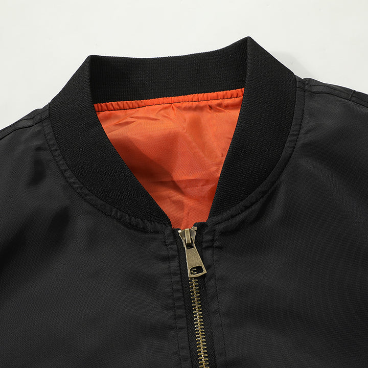 Herren moderne Bomberjacke mit funktionalen Taschen Echoarchiv