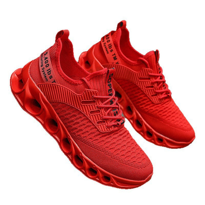 Unisex Performance-Sneaker mit innovativer gelochter Luftsohle und gestricktem Obermaterial – Norré