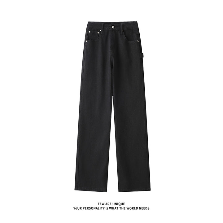Herren Weitgeschnittene Jeans mit hohem Bund und praktischen Taschen Echoarchiv