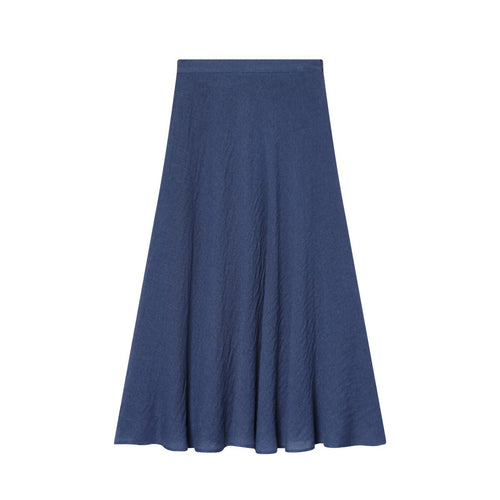 Damen Maxirock mit fließendem Schnitt und asymmetrischen Details Echo Archiv