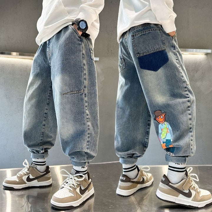 Herren lässige Baggy-Jeans mit einzigartigem Design Echo Archiv
