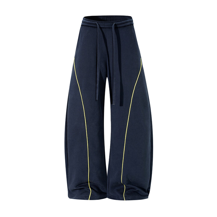 Herren Bequeme Sport-Jogginghose mit elastischem Bund und Kontraststreifen Echo Archiv