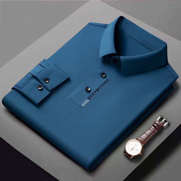 Herren Polo-Shirt mit feuchtigkeitsregulierendem Material Echoarchiv