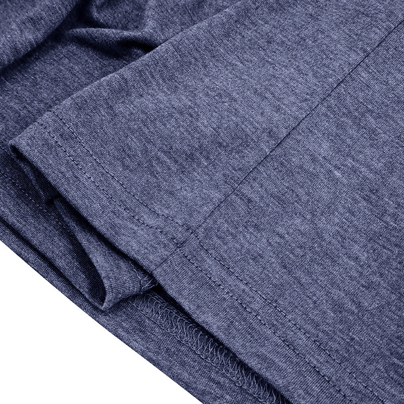 Herren Henley T-Shirt mit Knöpfen und lässigem Schnitt Echoarchiv