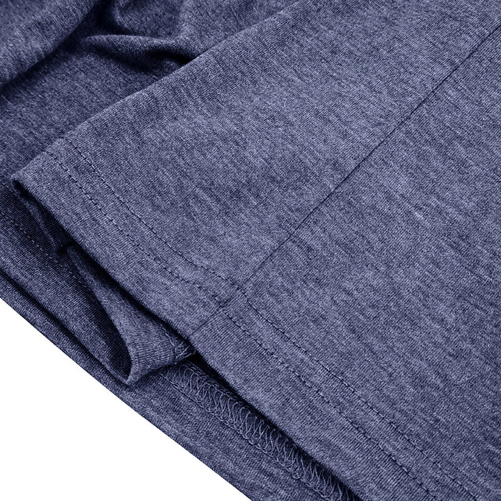 Herren Henley T-Shirt mit Knöpfen und lässigem Schnitt Echoarchiv
