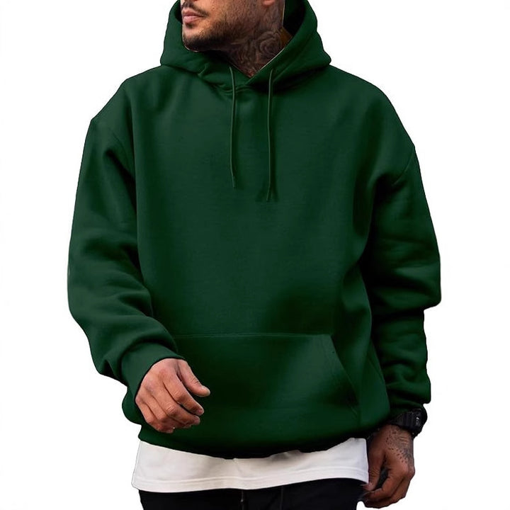 Herren Hoodie mit geräumiger Kapuze und Kängurutasche Echoarchiv