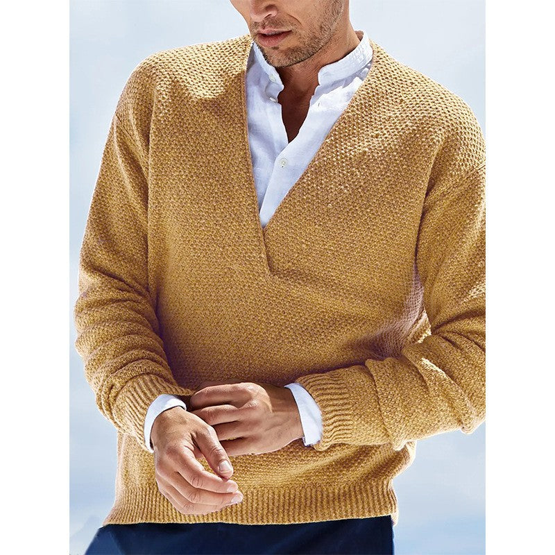 Herren lässiger Pullover Echoarchiv