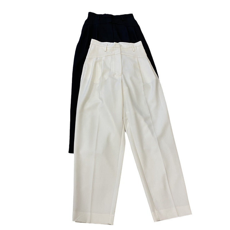 Damen Weit geschnittene High-Waist-Hose Echoarchiv
