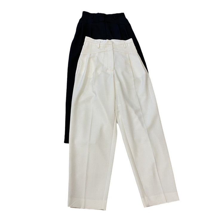 Damen Weit geschnittene High-Waist-Hose Echoarchiv