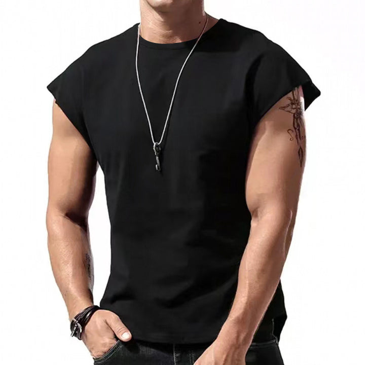 Herren modernes Oversize T-Shirt mit kurzem Ärmel Echoarchiv