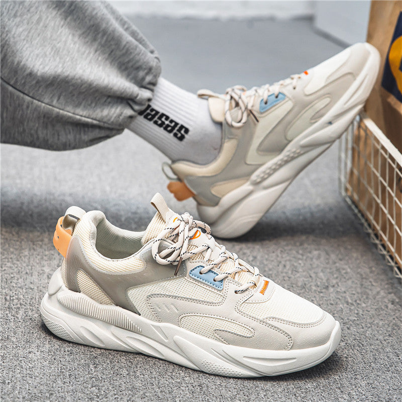 Herren Moderne Chunky-Sneaker mit atmungsaktivem Strickoberteil, gepolsterter Komfortsohle und rutschfester Profil-Laufsohle – Norré
