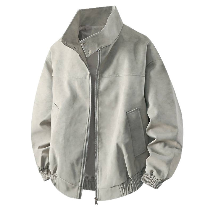 Herren Modische Übergangsjacke mit hohem Kragen und revitalisierendem Innenfutter Echoarchiv