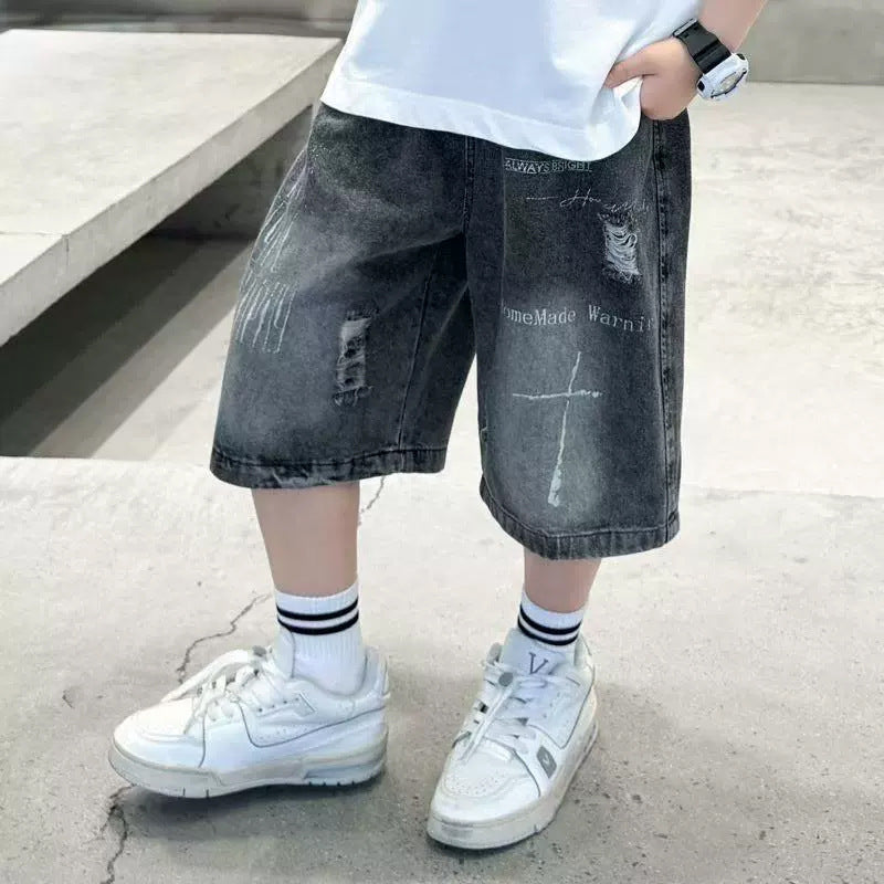Unisex coole lässige Jeansshorts Echo Archiv