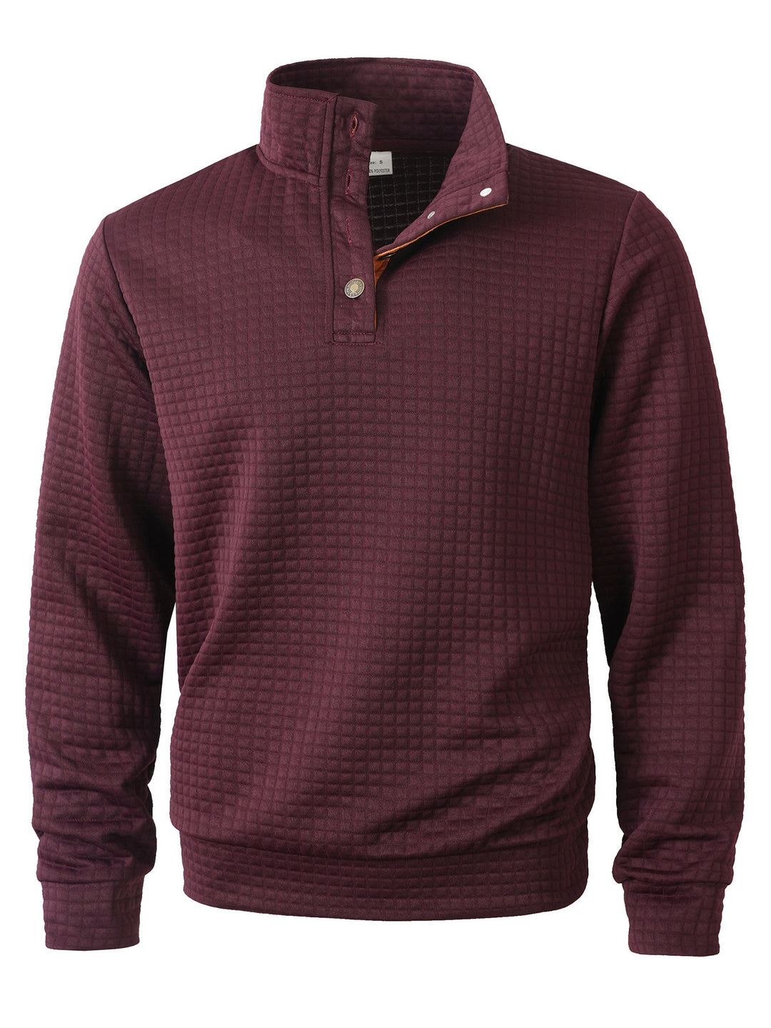 Herren stylischer Pullover mit modischem Stehkragen Echoarchiv