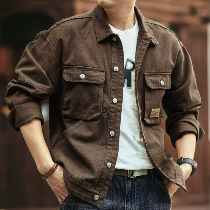 Herren Utility-Jacke im klassischen Stil Echo Archive