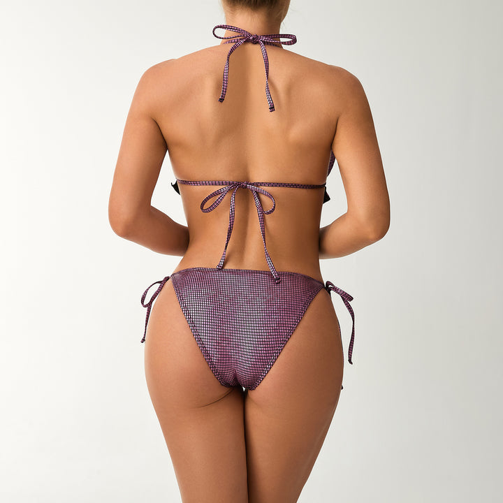 Damen Triangel-Bikini mit verspielten Rüschendetails Echo Archiv