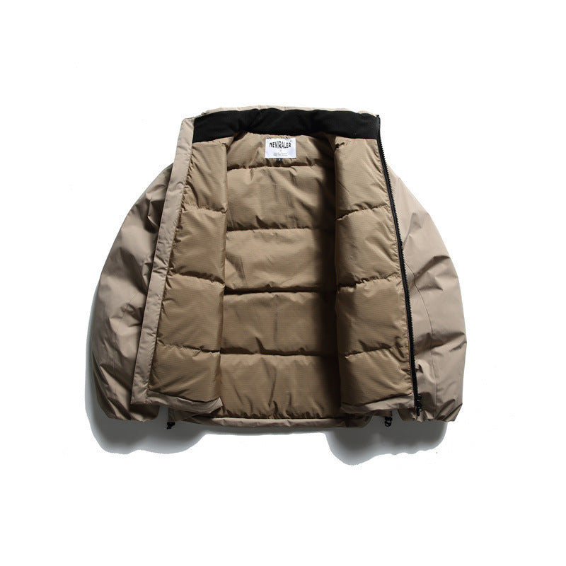 Herren Isolationsjacke im Boxy‑Schnitt mit Stehkragen, Raglanärmeln und Zwei‑Wege‑Reißverschluss Echo Archiv