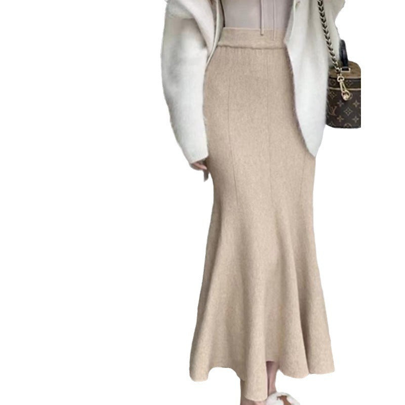 Damen Eleganter und schwingender Maxirock Echo Archiv