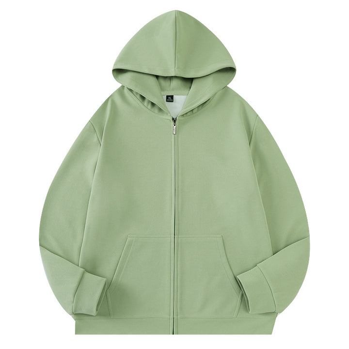 Unisex Oversize Kapuzen‑Zipjacke aus French‑Terry mit verdeckter Nahtführung Echo Archiv
