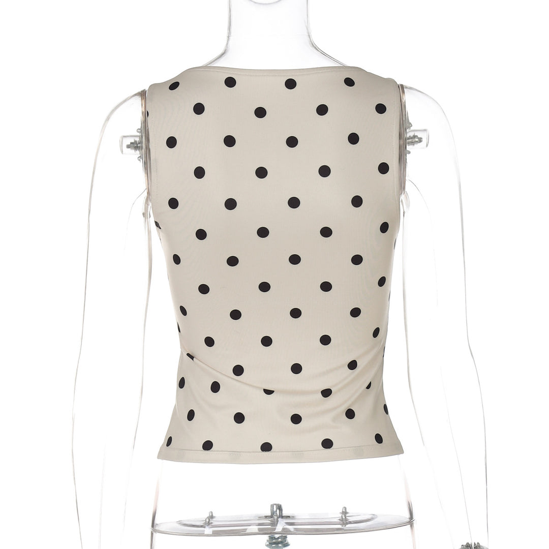 Damen Polka-Dots Tanktop Echo Archiv