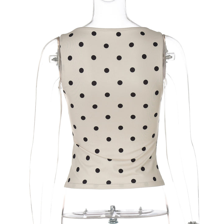 Damen Polka-Dots Tanktop Echo Archiv