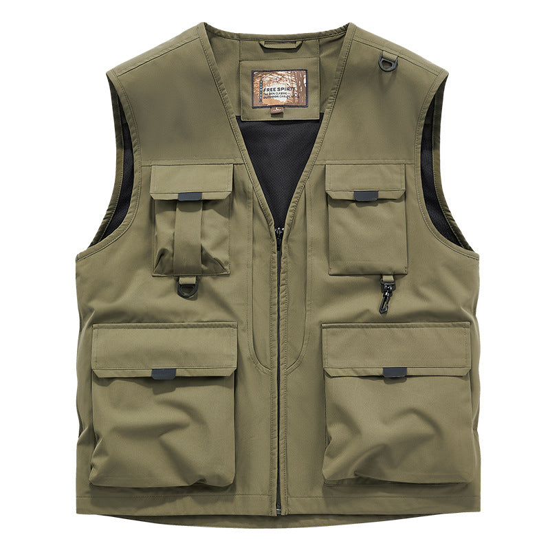 Herren Multifunktionale Outdoor-Weste Echo Archiv 1787797376