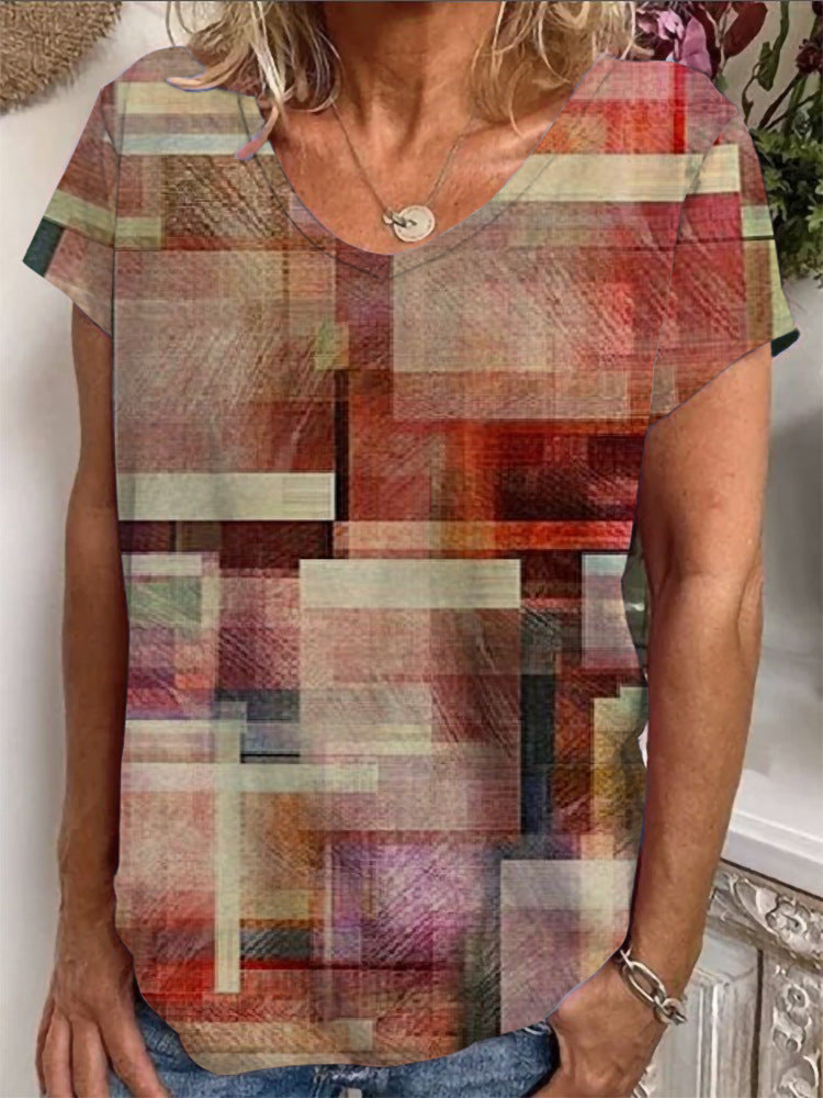 Damen Lockere Bluse mit buntem Paisleymuster Echo Archiv