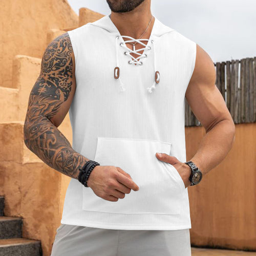 Herren Kapuzen-Workout-Shirt Echoarchiv