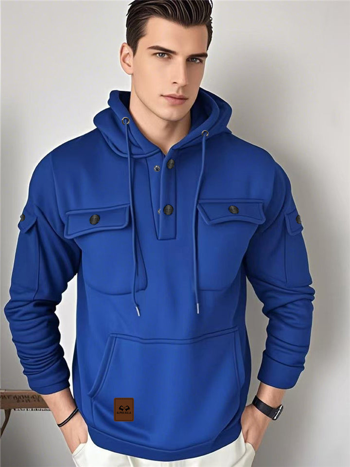 Herren Multifunktionale Kapuzenjacke Echo Archiv