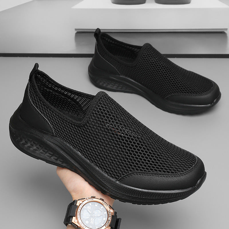 Unisex nan leichter Schlupf-Sneaker mit dreidimensionaler Netzstruktur, ergonomischer Dämpfung und Fersenlasche Echo Archiv