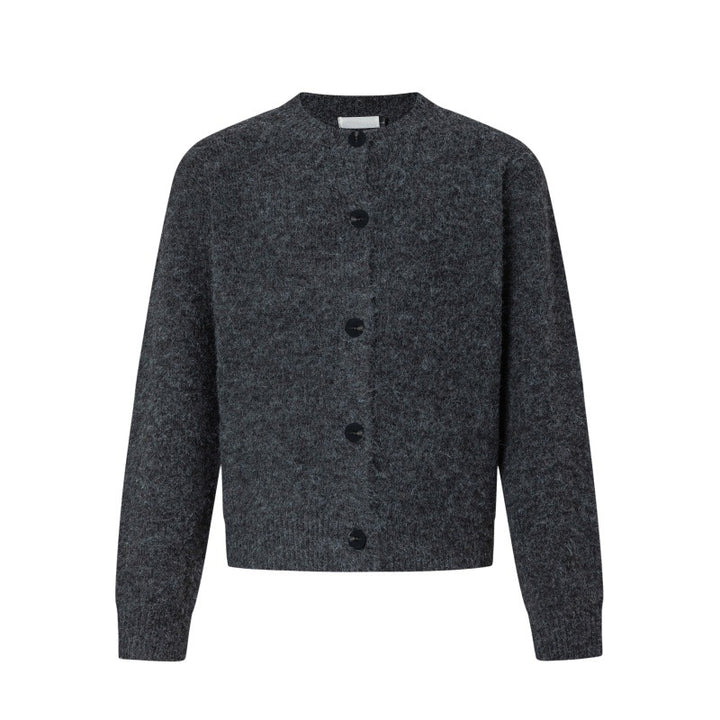 Damen Klassische Strickjacke mit Knopfleiste Echoarchiv