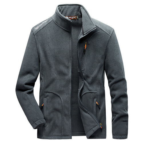 Herren Weiche Fleecejacke mit praktischen Taschen Echo Archiv