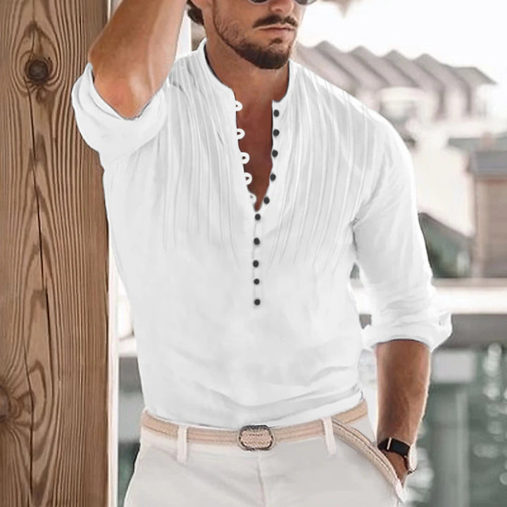 Herren modische Baumwollbluse Echoarchiv