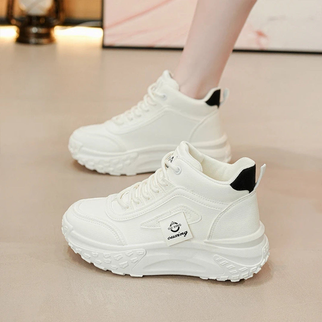 Damen Sportliche High-Top Sneakers mit rutschfester Sohle und dämpfendem Komfort Echo Archiv
