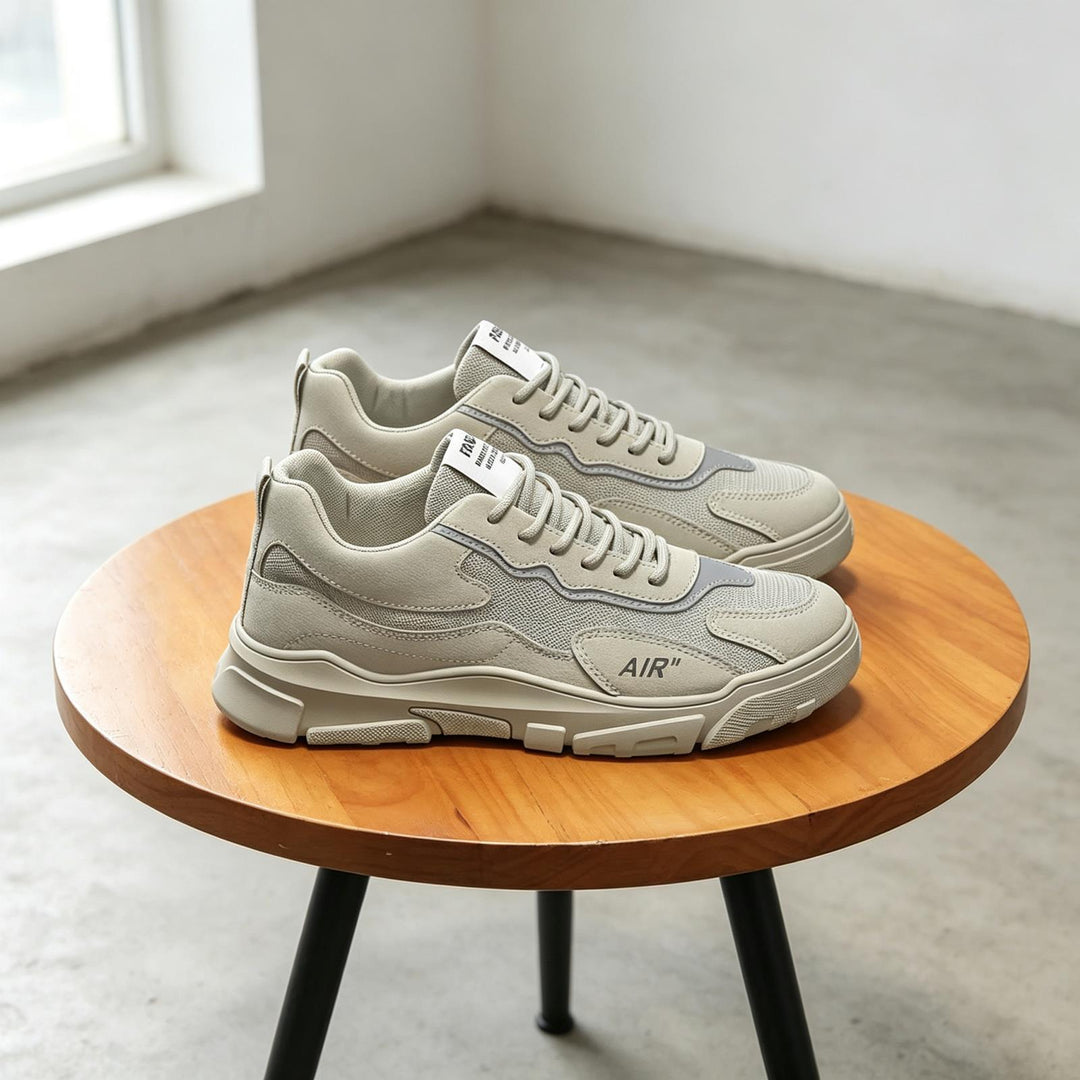 Herren Modische Sneakers mit atmungsaktiver Mesh-Oberfläche Echoarchiv