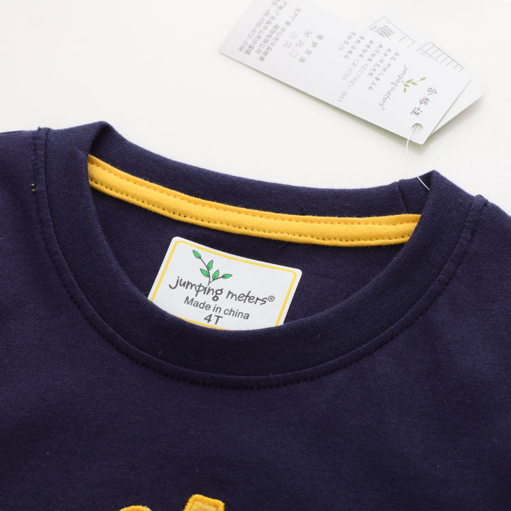 Jungen T-Shirt mit buntem Baustellenfahrzeug-Design Echo Archiv