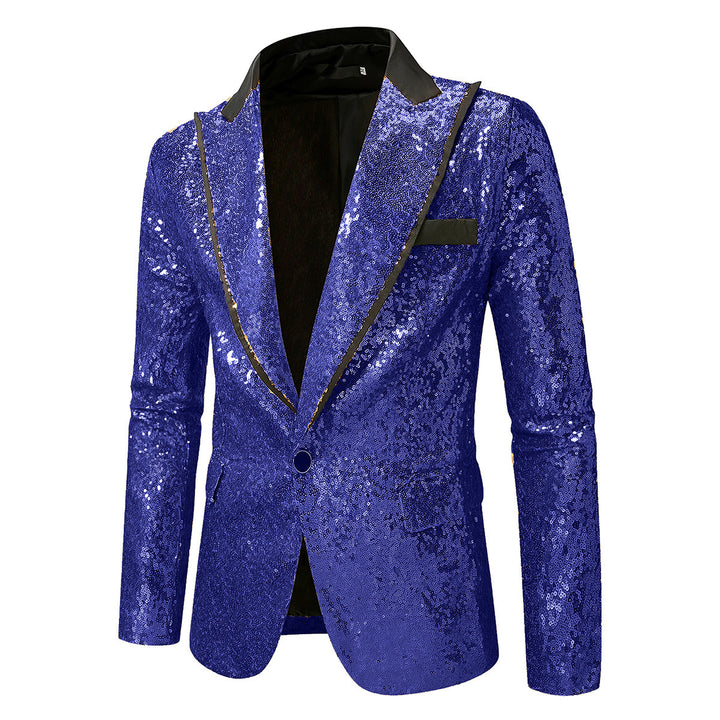 Herren Pailletten Blazer im eleganten Schnitt Echoarchiv