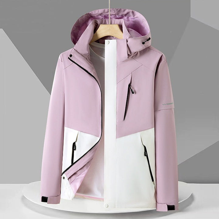 Damen Funktionsjacke mit verstellbarem Kapuzenzug Echo Archiv 1787710260