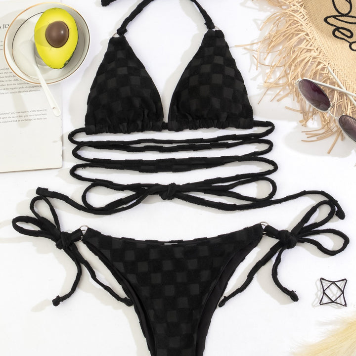 Damen Triangel-Bikini mit raffinierten Bindungselementen Echo Archiv