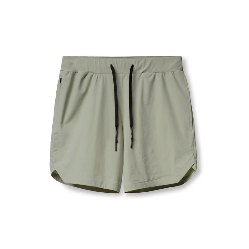 Herren funktionale Sportshorts mit Reißverschlusstaschen Echoarchiv