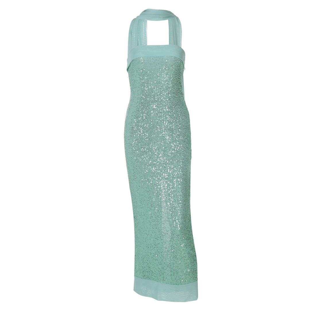 Damen Glamouröses Abendkleid mit schimmernden Pailletten und figurbetonter Silhouette – Élara
