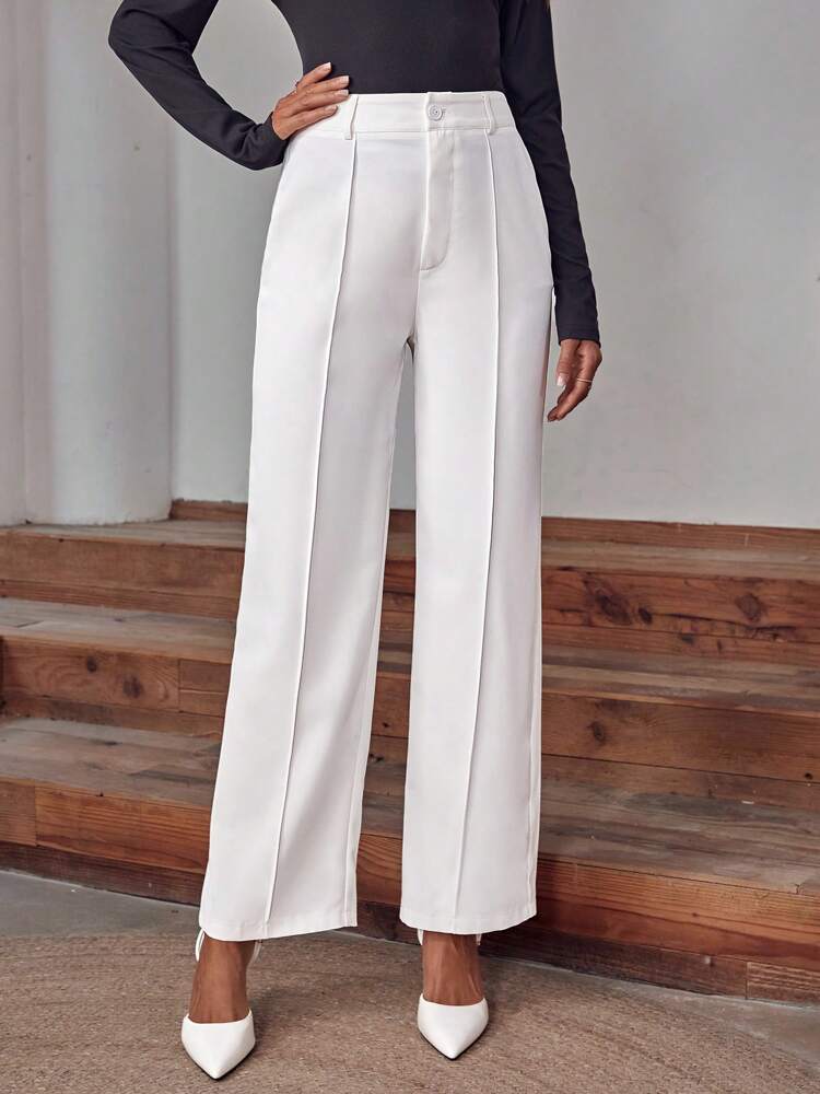 Damen Elegante und weite Stoffhose Echo Archiv