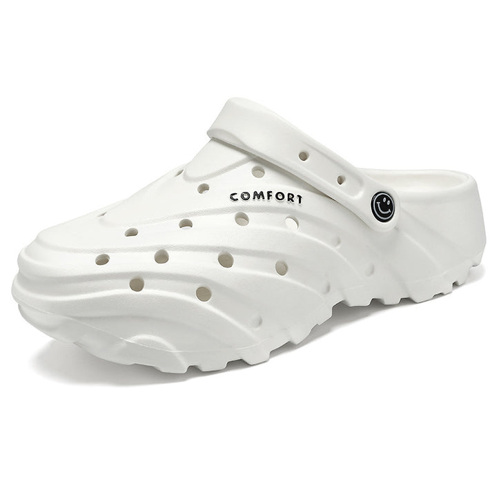 Unisex nan leichte perforierte Komfort-Clogs mit ergonomischer EVA-Sohle und verstellbarem Fersenriemen Echo Archiv