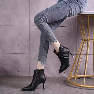 Damen Elegante Stiefeletten mit Schleifen-Detail Echo Archiv