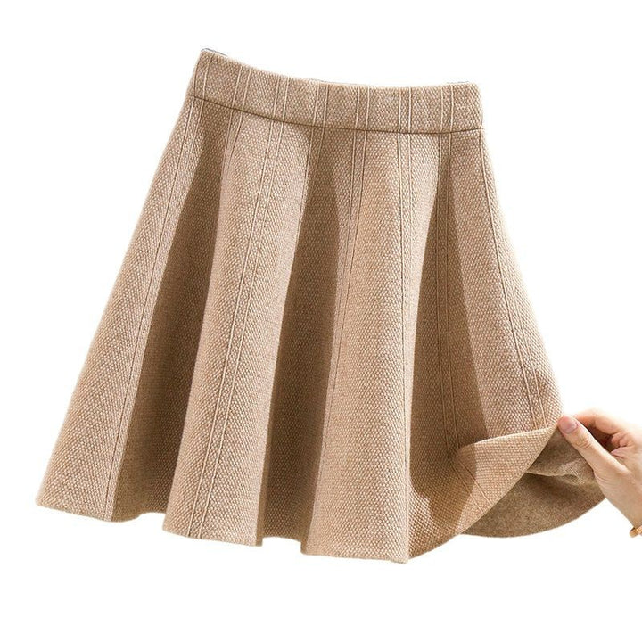 Damen Eleganter Plissierter Rock Echo Archiv