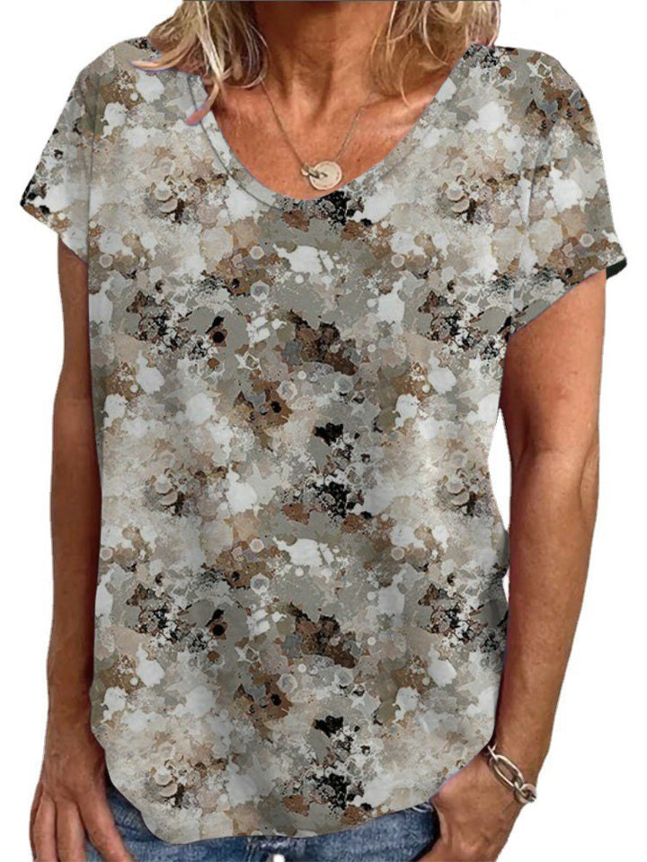Damen Lockere Bluse mit buntem Paisleymuster Echo Archiv