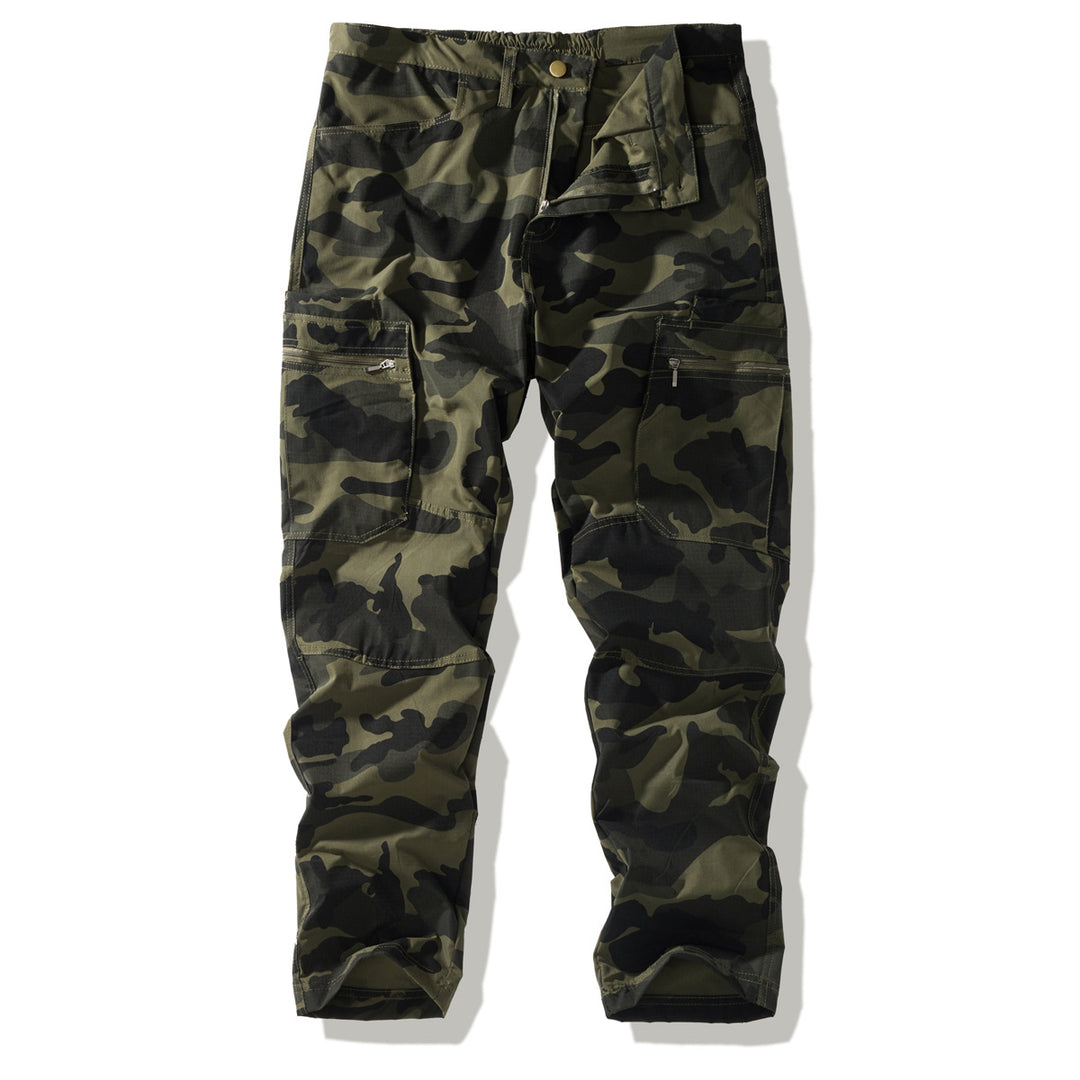 Herren Multifunktionale Cargohose im Camouflage-Design Echo Archiv
